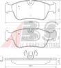 A.B.S. 37436 OE Brake Pad Set, disc brake